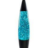 Lámpara Lava Glitter Azul