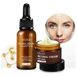 Set De Crema Facial Con Retinol De 2 Piezas Para Eliminar Ar