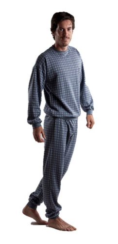 Pijama Hombre Invierno Yacard Pesado Envio Gratis