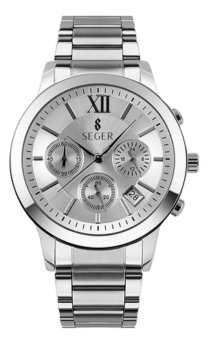 Reloj Hombre Seger 9097 Original Eeuu Elegante Vestir Lujoso