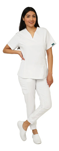 Uniforme Médico Pant Jogger Conjunto Quirúrgico Ev-27 Dama | Meses sin interés