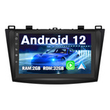 Auto Estéreo Pantalla 2+32g Android Para Mazda 3 2009-2013