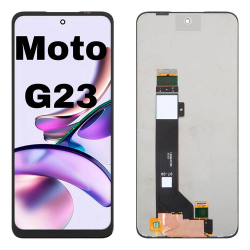 Tela Original Moto G13 (xt2331) G23(xt2333)+pel.3d+capa+cola