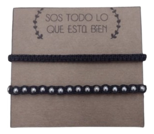 Pulsera Tobillera Macramé Bali X 2 Unidades