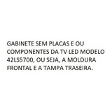 Gabinete Sem Placas E Ou Componentes Da Tv Led Mod 42ls5700