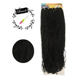 Cabelo Micro Zizi Trançado Miojinho Pacotão + Agulha Crochet