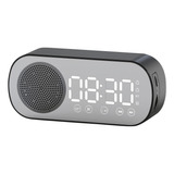 Reloj Despertador Digital Con Espejo Led, Pantalla Grande, A