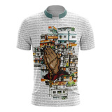 Camisa Camiseta De Quebrada Peita De Time Favela Chave