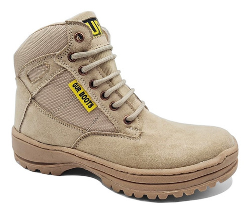 Bota Outdoor Hombre Tactica Militar Antiderrapante Cosida