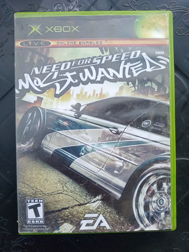 Need For Speed Most Wanted Xbox Clásico Original Físico 
