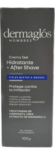 Dermaglos Hombres Crema Gel Hidratante After Shave 100g
