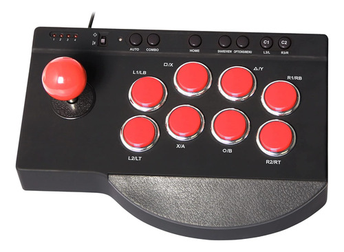 Arcade Stick Compatible With Ps4, Xbox Serie X/s, Xbox One, 