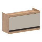 Gabinete Superior Cocina Mdp 80cm 1 Puerta Abatible Arena Color Beige