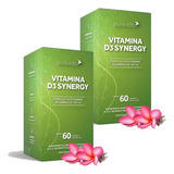 Kit 2x Vitamina D3 Synergy 60 Cápsulas - Pura Vida