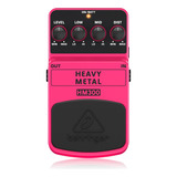 Pedal Guitarra Behringer Heavy Metal Hm300 Distorsion Pesada