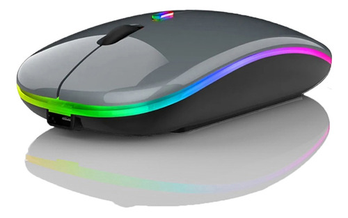 Rechargeable Ultra-thin Wireless Mouse Usb + 2.4 Wireless