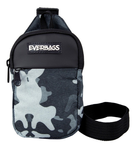 Everbags Shoulder Bag Bolsa Mini Pochete Academia Nécessaire Treino Viagem Passeio Lazer Porta Carteira Celular Regulável Full Style