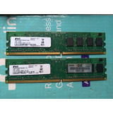 Kit 2 Pentes De Memoria 1gb Ddr2.. 50 Reais Ou 25 Reais Cada