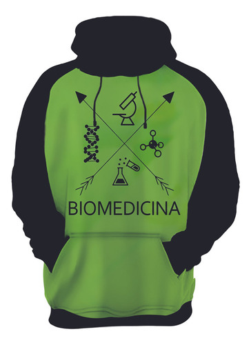 Blusa Moletom Personalizada Biomedicina Biomédico Trab 7