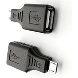 Usb-micro Adaptador: Usb-micro Macho A Usb-a Hembra