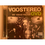 Dvd Soda Stereo Me Veras Volver 2dvd