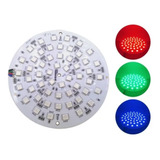 Luz Pileta Placa Led Rgb 110mm 10w  Por 2 Placas