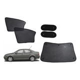 Parasol Cortinas Vw Jetta A4 Modelo 2000-2010 Kit 3 (ab12)