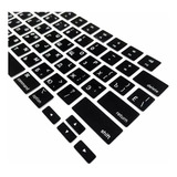 Protector Teclado En Ingles Para Macbook New Air 13 M2 A2681