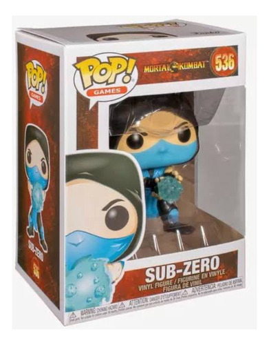 Funko Sub-zero 536 Mortal Kombat Games