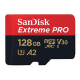 Cartao Memoria 128g Sandisk Extreme Pro