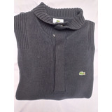 Pullover Lacoste Hombre Azul Marino. Talle 5