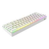 Teclado Mecánico For Juegos Gamakay Mk61 60% Rgb Pudding .