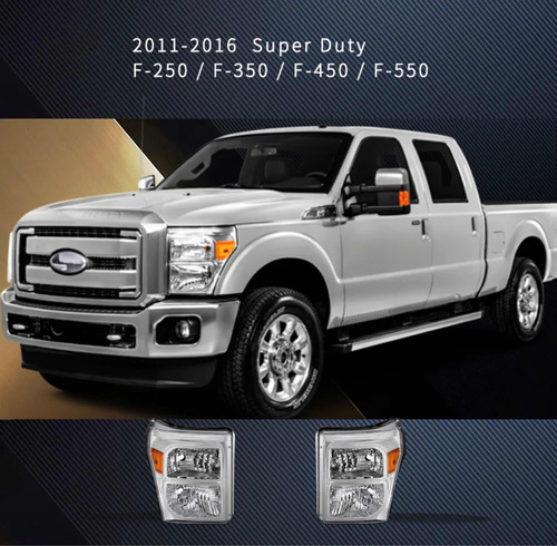 Faro Delantero Sper Duty 2011-2016 F250/f350 Original Foto 4