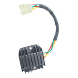 Regulador De Voltaje Gilera Smash Trifasico 4 Cables