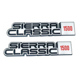 Sierra Classic 1500 - Juego De Emblemas De Guardabarros Para