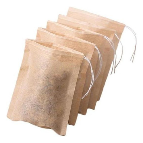 . 2x100 Piezas Bolsas De Filtro De Té Vacías Bolsita De Té