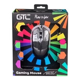 Mouse Optical Gtc Alta Definicion Gaming Luces Led 6 Teclas