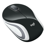 Mini Mouse Sem Fio Usb Para Notebook Logitech M187 Preto