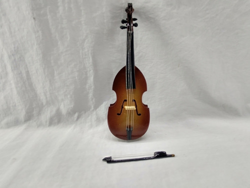 Mini Instrumento Musical De Madera De Colección De Cuerdas