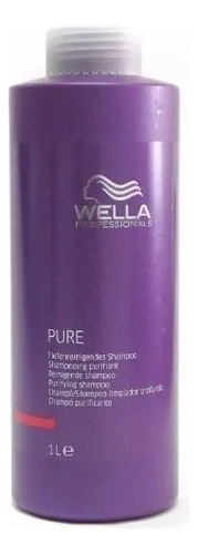 Wella Profesional Pure 1000ml Shampoo Extra Purificante 