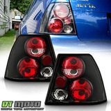 Black 1999-2005 Vw Jetta Mk4 Rear Tail Lights Lamps Left Dtm