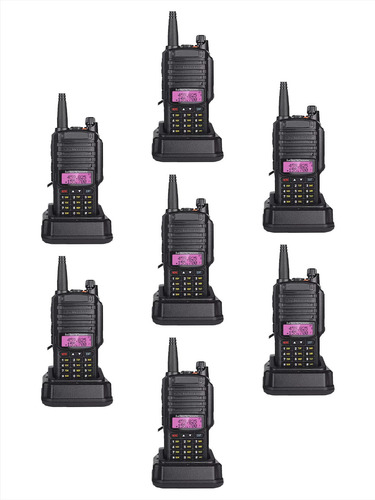 10pz Radio Comunicacion Portatil Walkie Talkie Vhf Uhf 10km