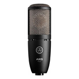 Micrófono Akg P220 Condensador Cardioide Color Negro