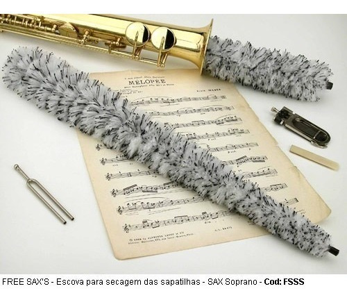 Pad Saver Sax Soprano Free Sax - Escova Secadora