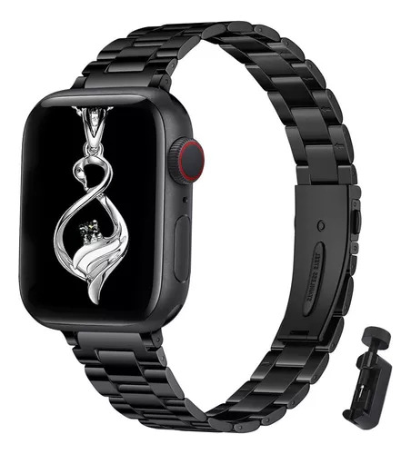 Correa Fina De Acero Para Apple Watch Series Ultra 8 7 Se 6