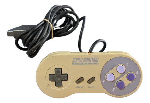 Controle Snes Original Funcionando 100% Amarelado