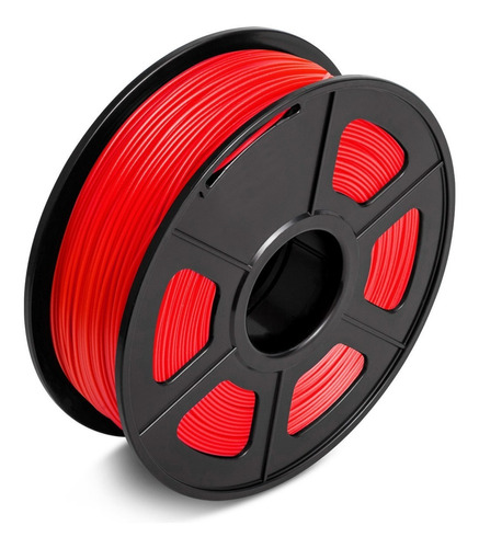 Filamento Pla 1.75 Mm Sunlu 1 Kg Color Rojo