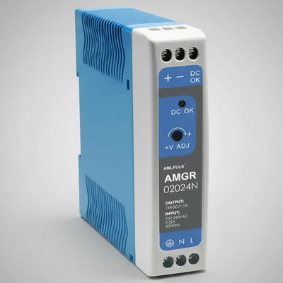 Fuente Voltaje Plc Poder Industrial 24v Dc 1a 24w Riel Din | Envío gratis