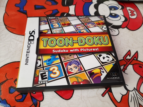 Toon Doku,sudoku Whint Pictures,video Juego De Nintendo Ds