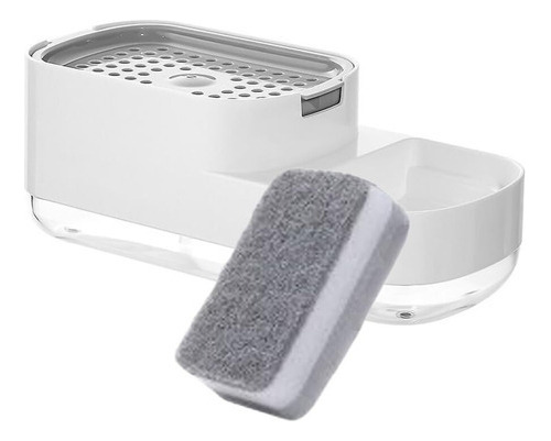 Dispensador Jabon Cocina Jaboneras Para Cocina Con Espon [u]